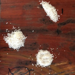 Three different qualities of rice (Top - High Quality; Middle - Mixed; Bottom - Low Quality / Broken Grain) Three different qualities of rice